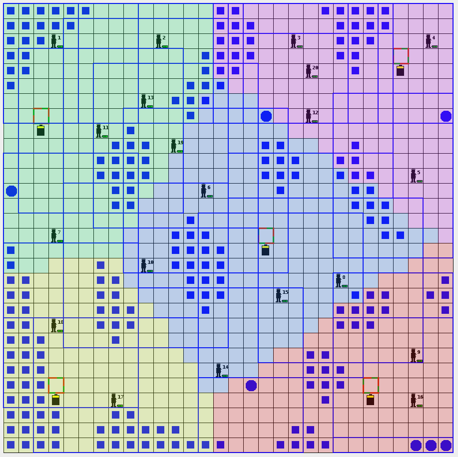 Regional planner map